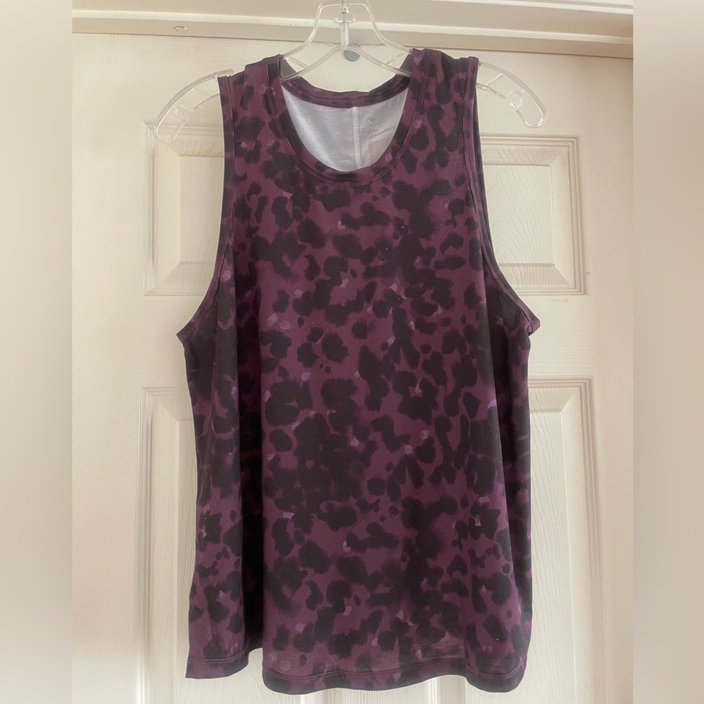 All In Motion Leopard Print Active Tank - Picture 2 of 2